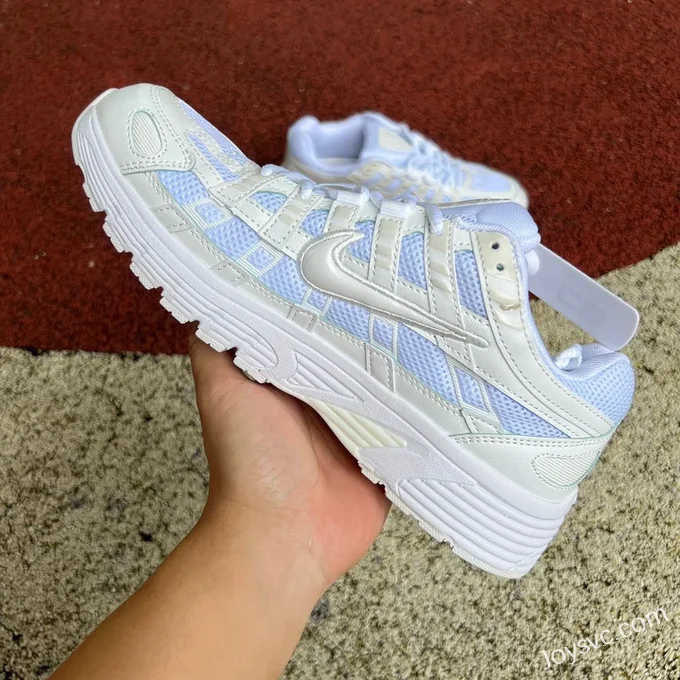 Nike P-6000 Pure White Casual Sneakers CD6404-100