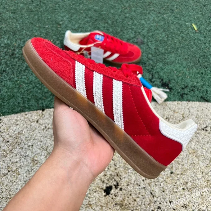 Adidas Gazelle Red White Retro Sneakers IF1808