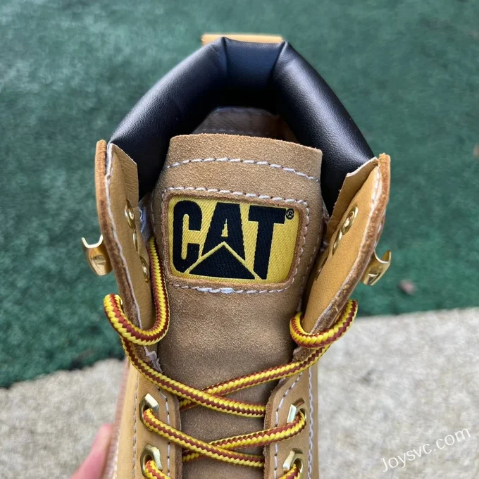 Caterpillar Crystal Sole Wheat Yellow Boots - Outdoor Work Boots