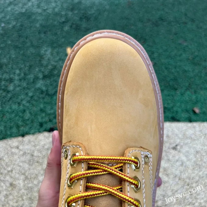 Caterpillar Crystal Sole Wheat Yellow Boots - Outdoor Work Boots