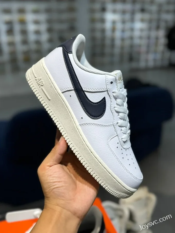 Nike Air Force 1 White Black Obsidian FZ6768-100