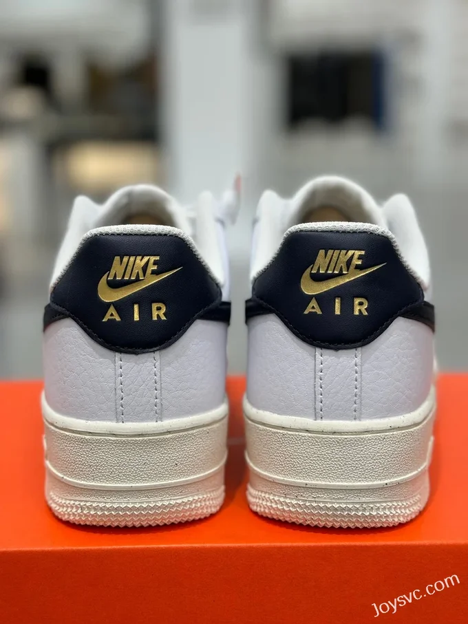 Nike Air Force 1 White Black Obsidian FZ6768-100