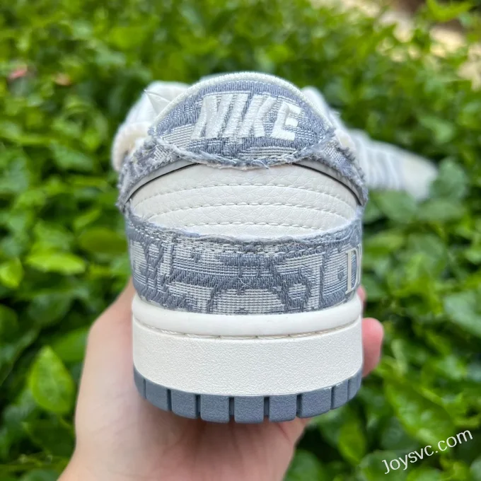 Nike Dunk Low x Dior White Grey SJ2068-285