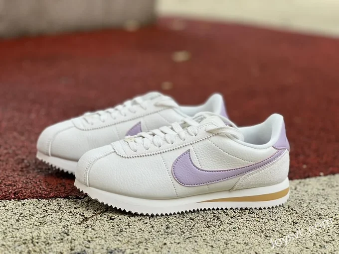 Nike Cortez White Purple Classic Sneakers FJ4608-133