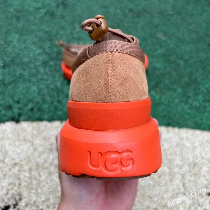 UGG Neumel Weather Hybrid Brown Orange Low Top Boots