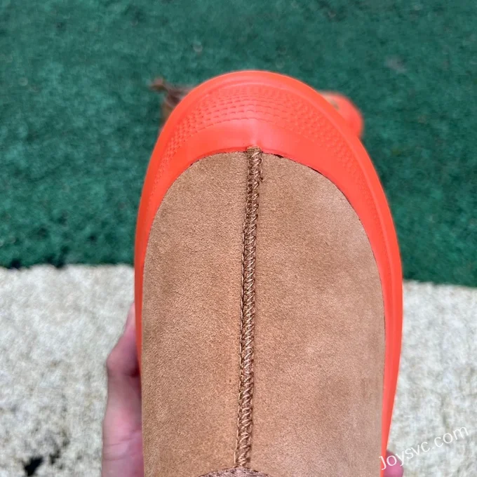 UGG Neumel Weather Hybrid Brown Orange Low Top Boots