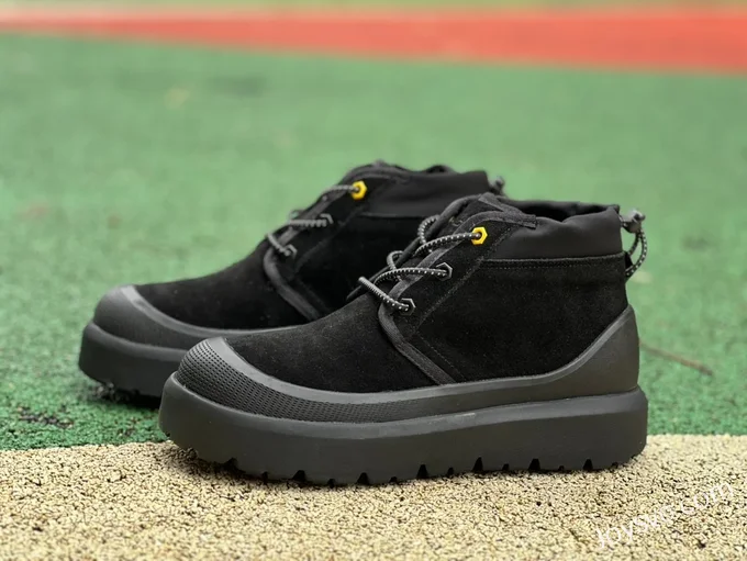 UGG Neumel Weather Hybrid Black Mid Top Boots