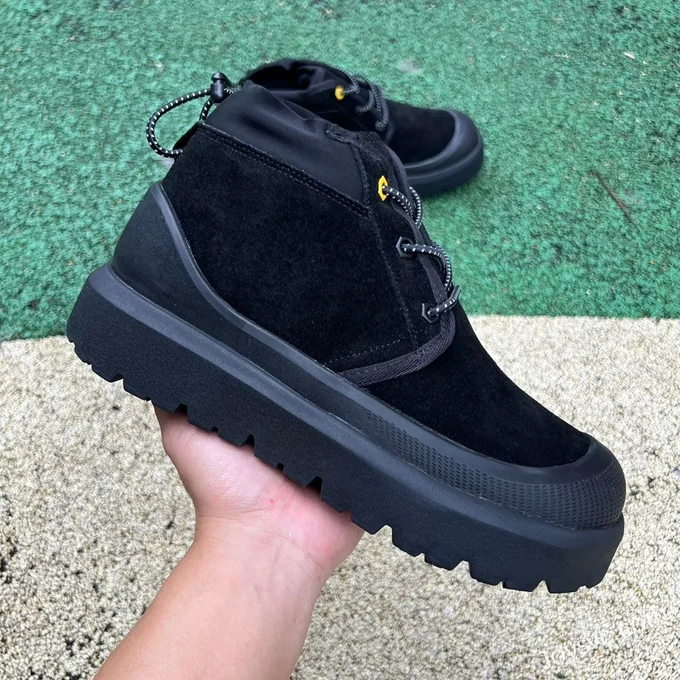 UGG Neumel Weather Hybrid Black Mid Top Boots