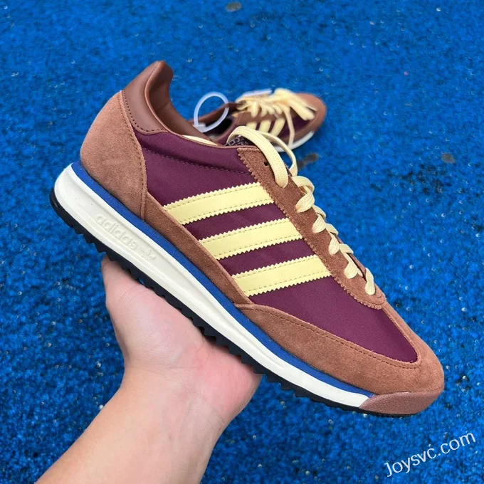 Adidas SL 72 Brown Purple Yellow Retro Sneakers IE3425