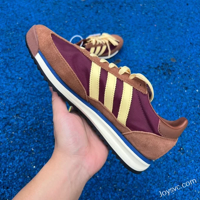 Adidas SL 72 Brown Purple Yellow Retro Sneakers IE3425