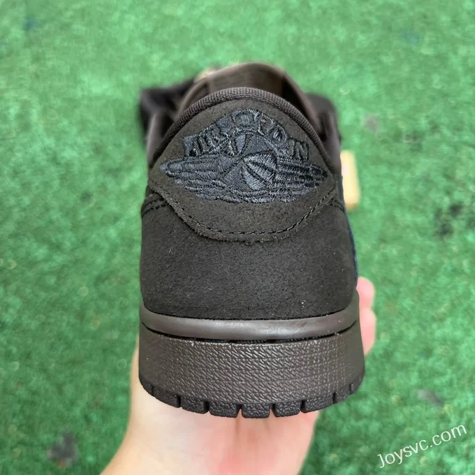 Travis Scott x Air Jordan 1 Low DM7866-202 Black Mocha LJR Version