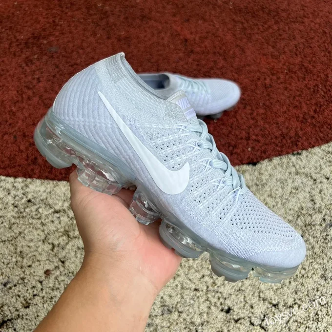 Nike Air VaporMax FK White Grey Casual Shoes 849558-100