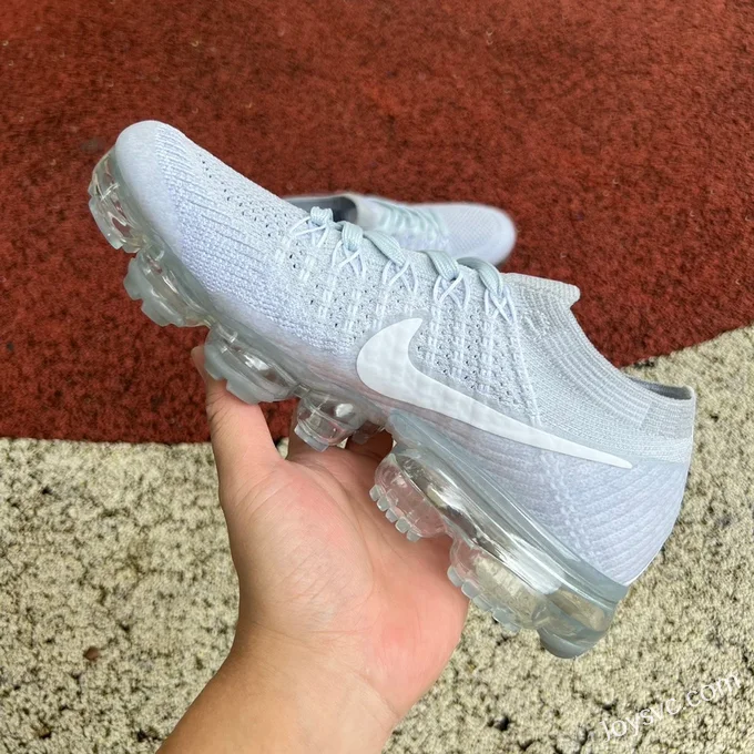 Nike Air VaporMax FK White Grey Casual Shoes 849558-100