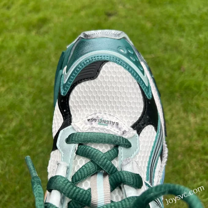 Balenciaga Runner 7.5 White Green Blue Sneakers