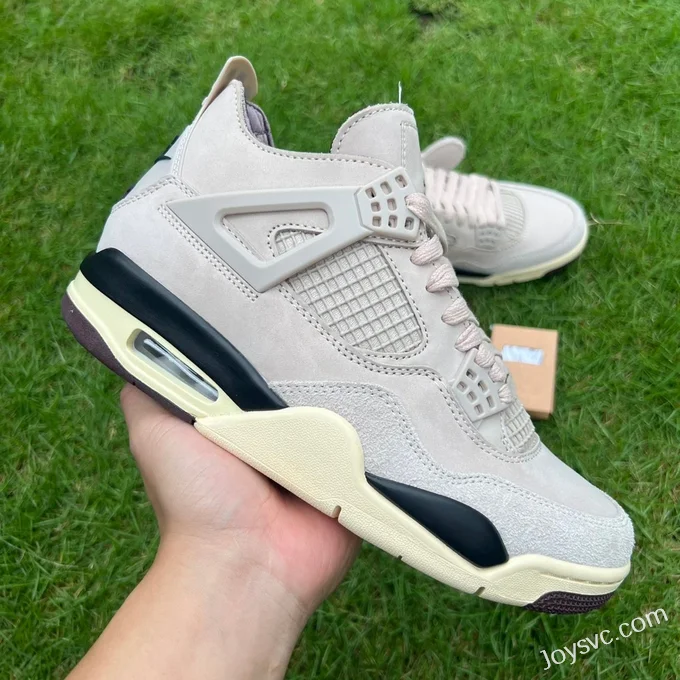 A Ma Maniere x Air Jordan 4 FZ4810-200 Grey Pink