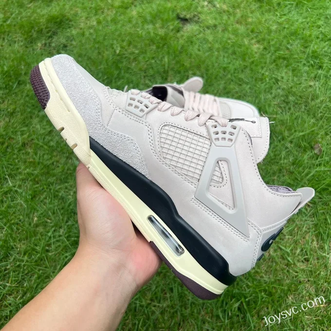 A Ma Maniere x Air Jordan 4 FZ4810-200 Grey Pink