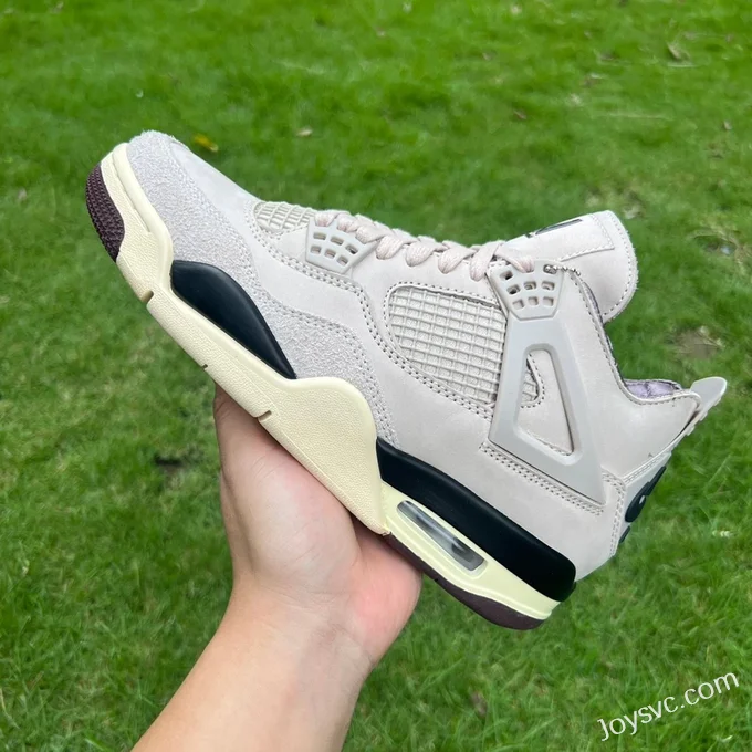 A Ma Maniere x Air Jordan 4 FZ4810-200 Grey Pink