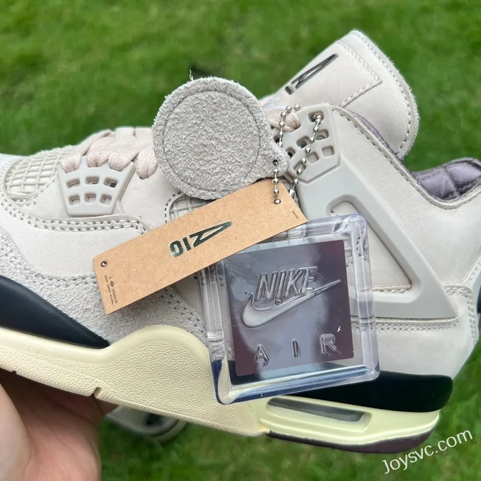 A Ma Maniere x Air Jordan 4 FZ4810-200 Grey Pink