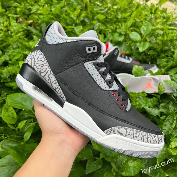 Air Jordan 3 Black Cement Reimagined DN3707-010