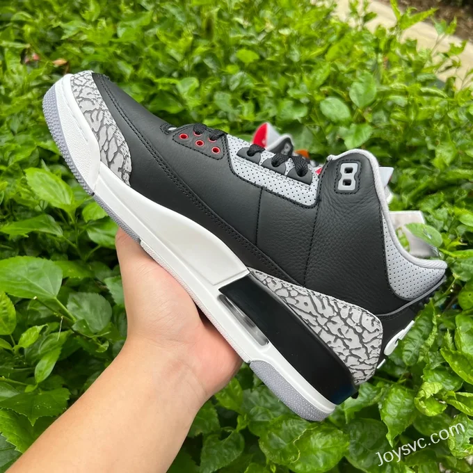 Air Jordan 3 Black Cement Reimagined DN3707-010