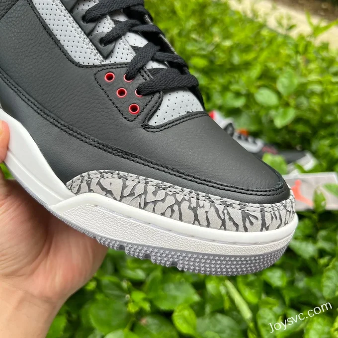 Air Jordan 3 Black Cement Reimagined DN3707-010