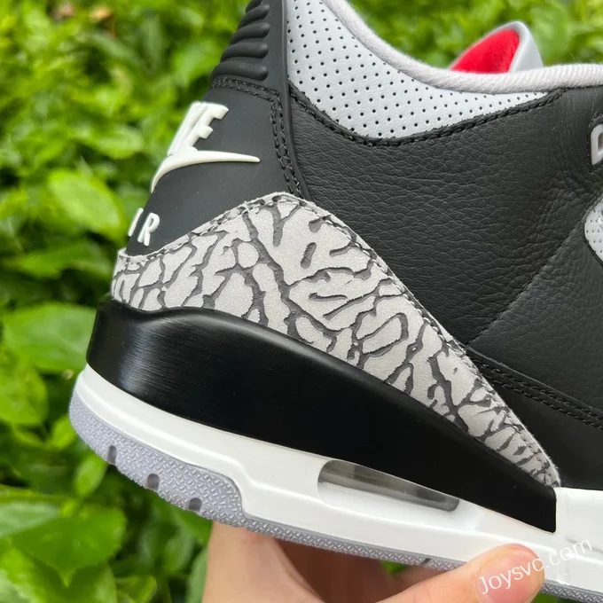 Air Jordan 3 Black Cement Reimagined DN3707-010