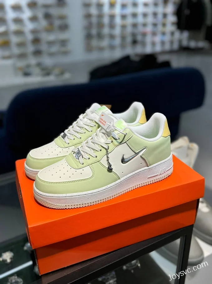 Nike Air Force 1 Bubble Jelly Lime Orange