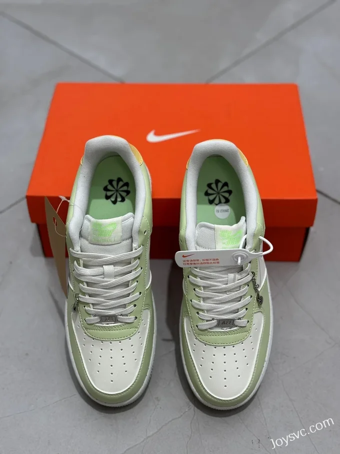 Nike Air Force 1 Bubble Jelly Lime Orange