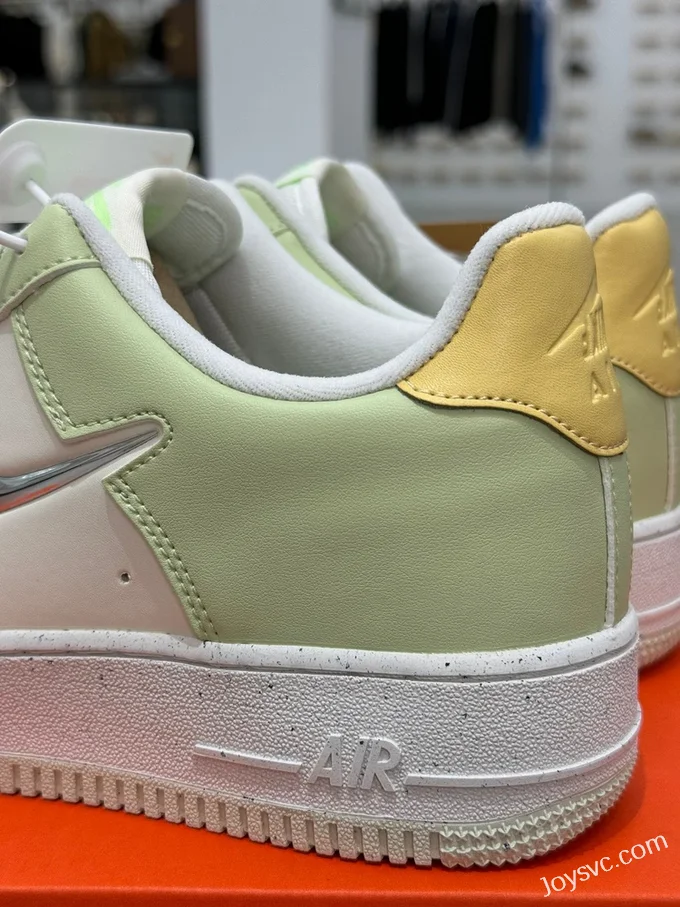 Nike Air Force 1 Bubble Jelly Lime Orange