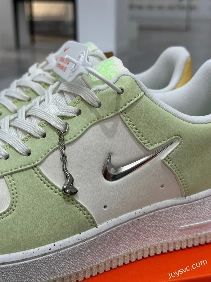 Nike Air Force 1 Bubble Jelly Lime Orange