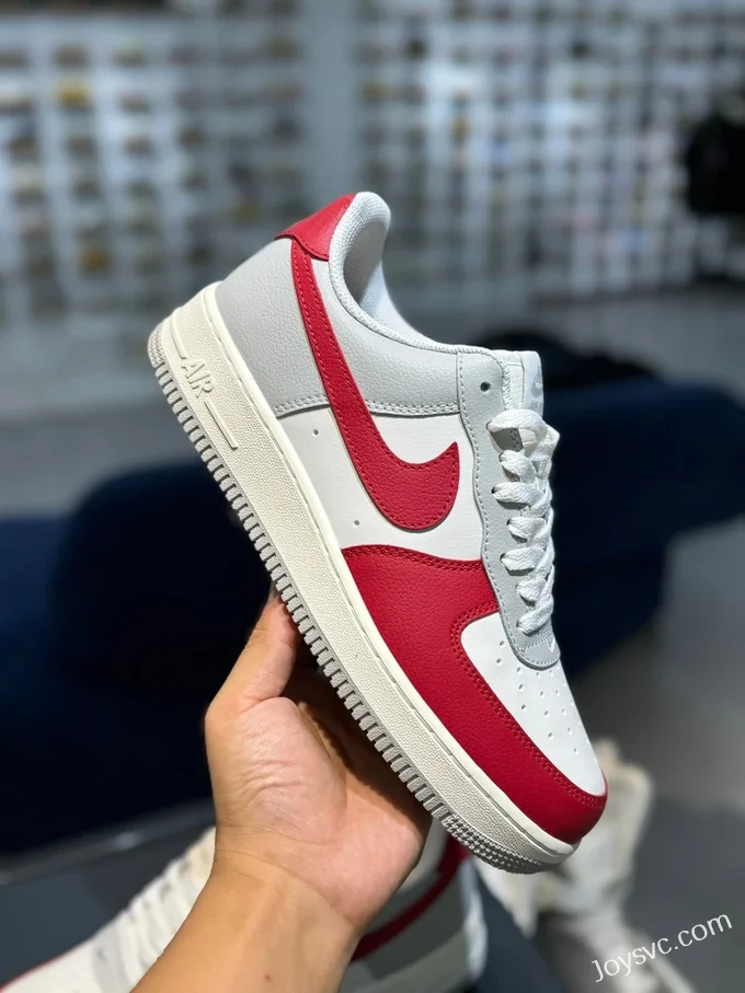 Nike Air Force 1 White Grey Red HJ9094-012