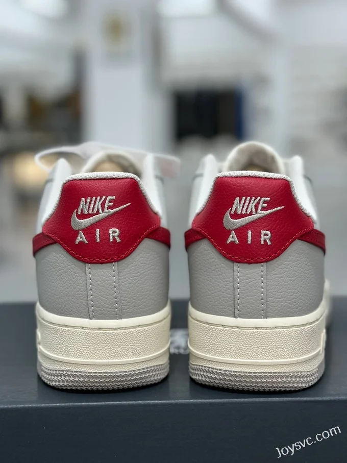 Nike Air Force 1 White Grey Red HJ9094-012