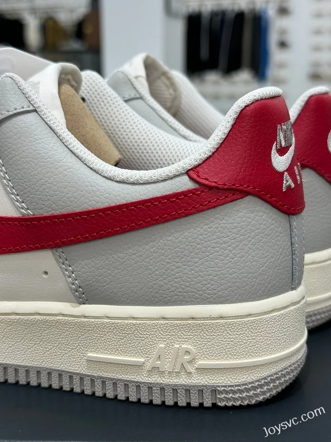 Nike Air Force 1 White Grey Red HJ9094-012