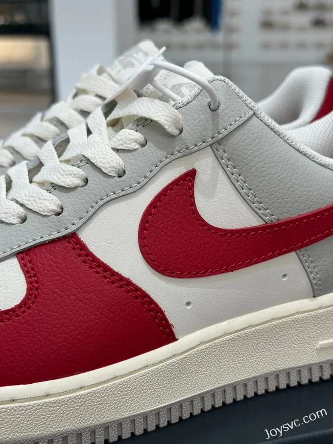 Nike Air Force 1 White Grey Red HJ9094-012