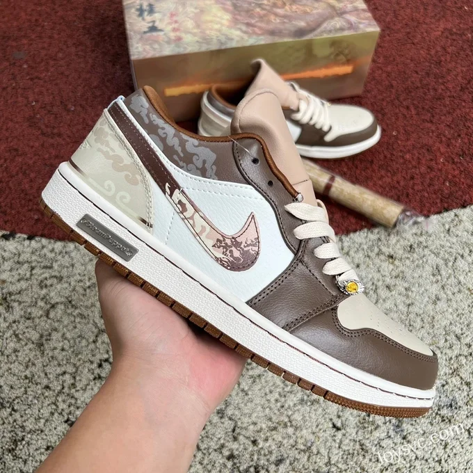 Air Jordan 1 Low HF5753-221 Brown Retro