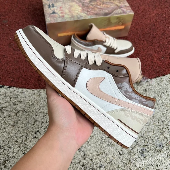 Air Jordan 1 Low HF5753-221 Brown Retro