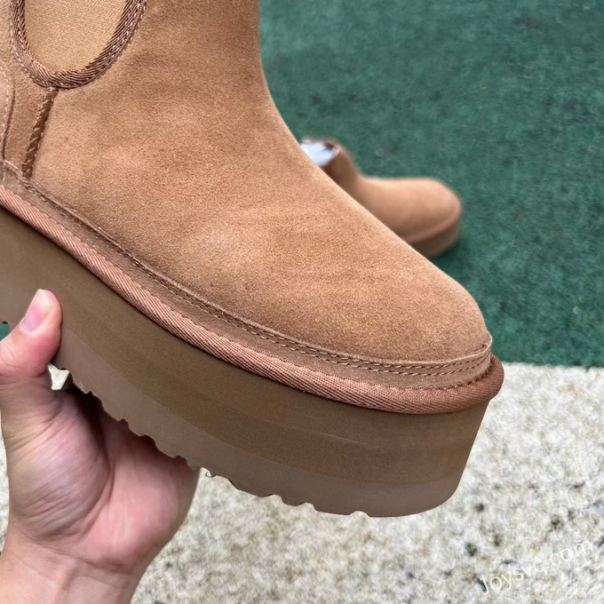 UGG Thick Sole Brown High Top Boots