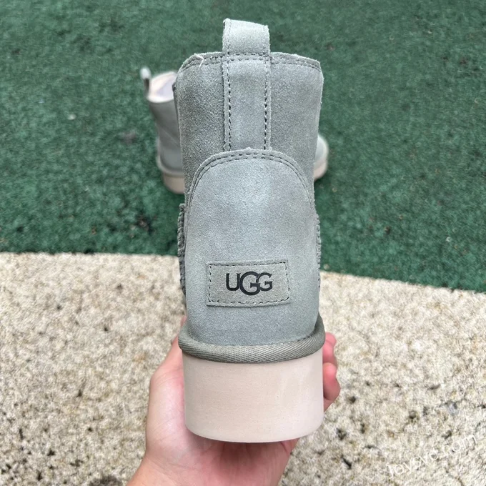 UGG Thick Sole Grey High Top Boots