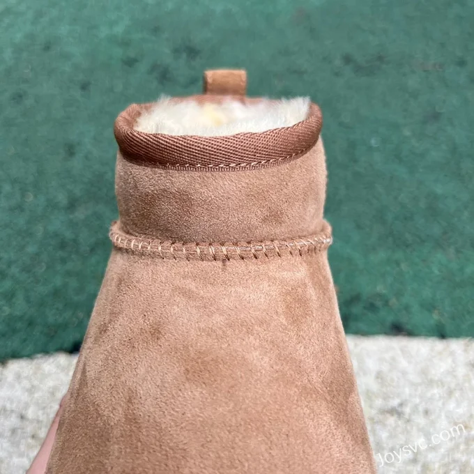 UGG Flat Sole Brown Mid Top Boots