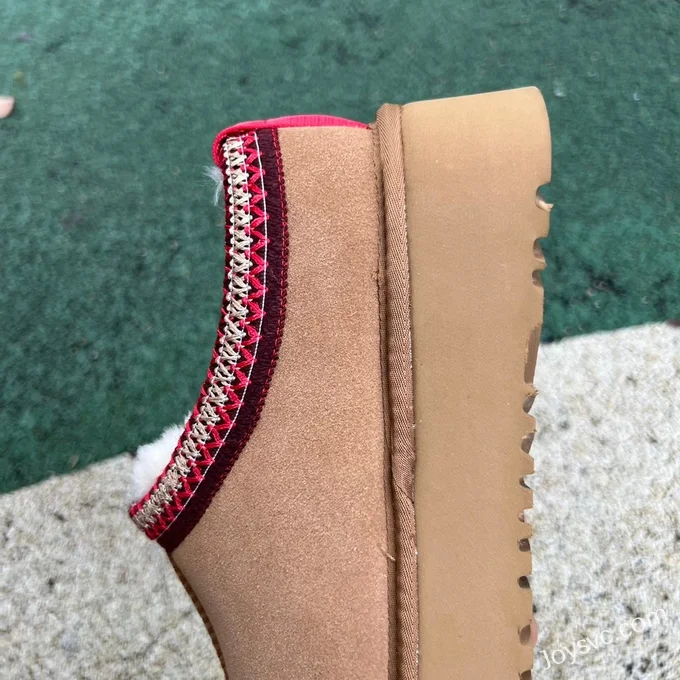 UGG Thick Sole Brown Low Top Boots