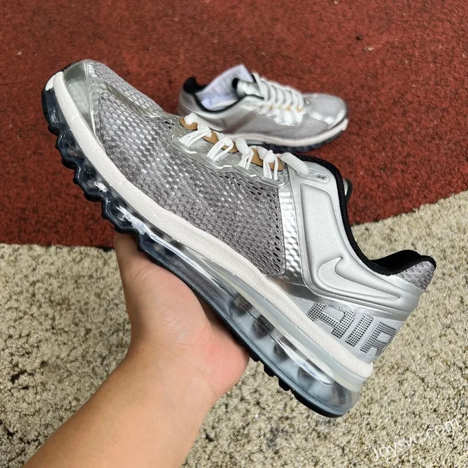 Nike Air Max 2013 Grey Silver Cushioned Running Shoes HJ7901-059