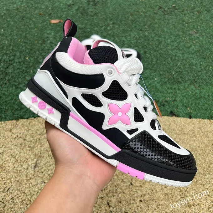 Louis Vuitton Skate Black White Pink