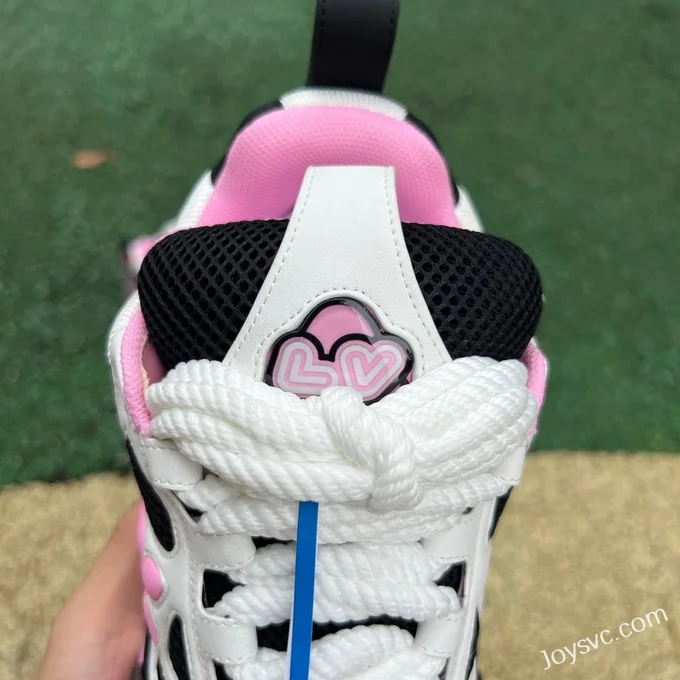 Louis Vuitton Skate Black White Pink