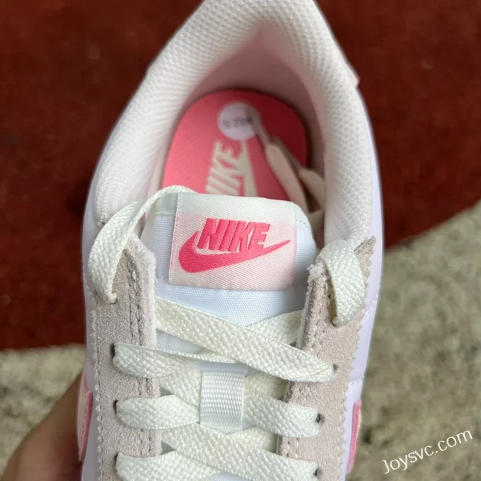 Nike Cortez White Grey Pink Classic Sneakers HF6410-666