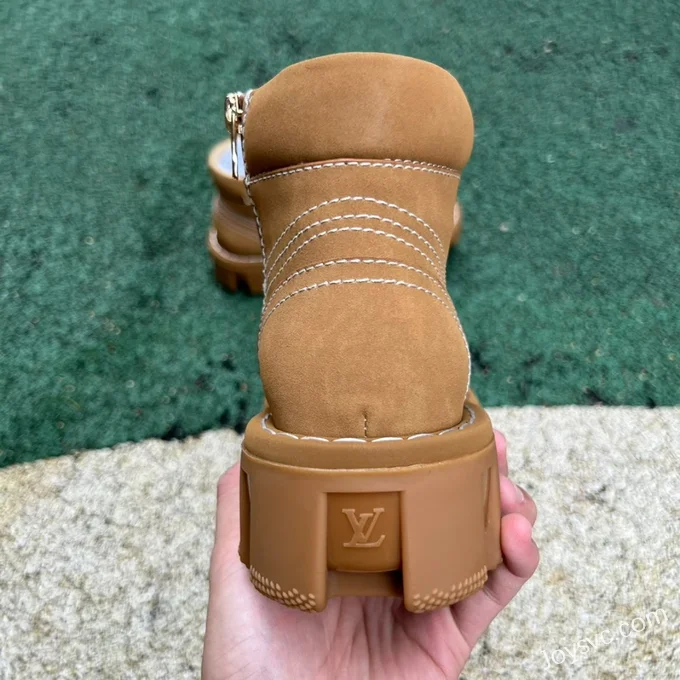 Louis Vuitton x Timberland Brown Boots