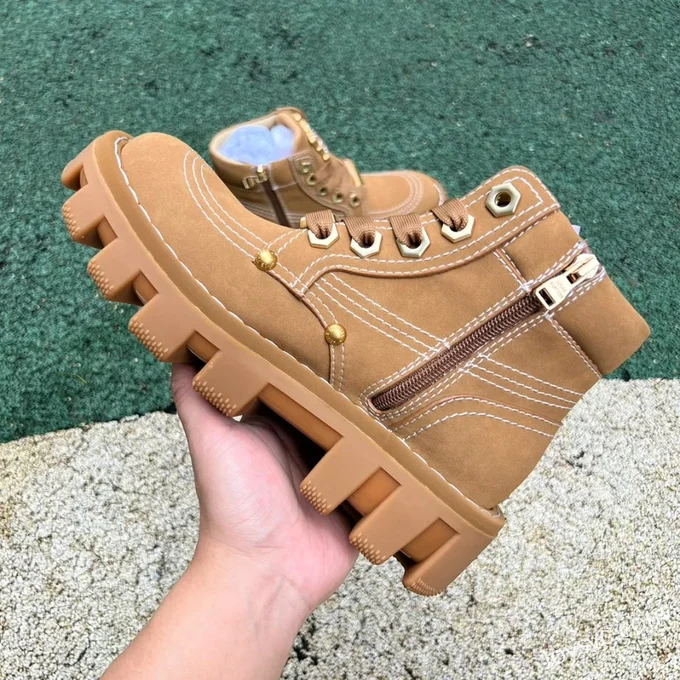 Louis Vuitton x Timberland Brown Boots