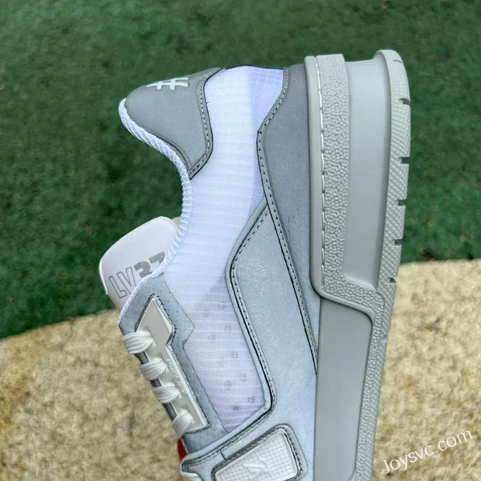 Louis Vuitton Trainer White Grey Reflective