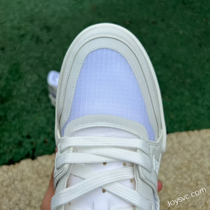 Louis Vuitton Trainer Pure White Reflective