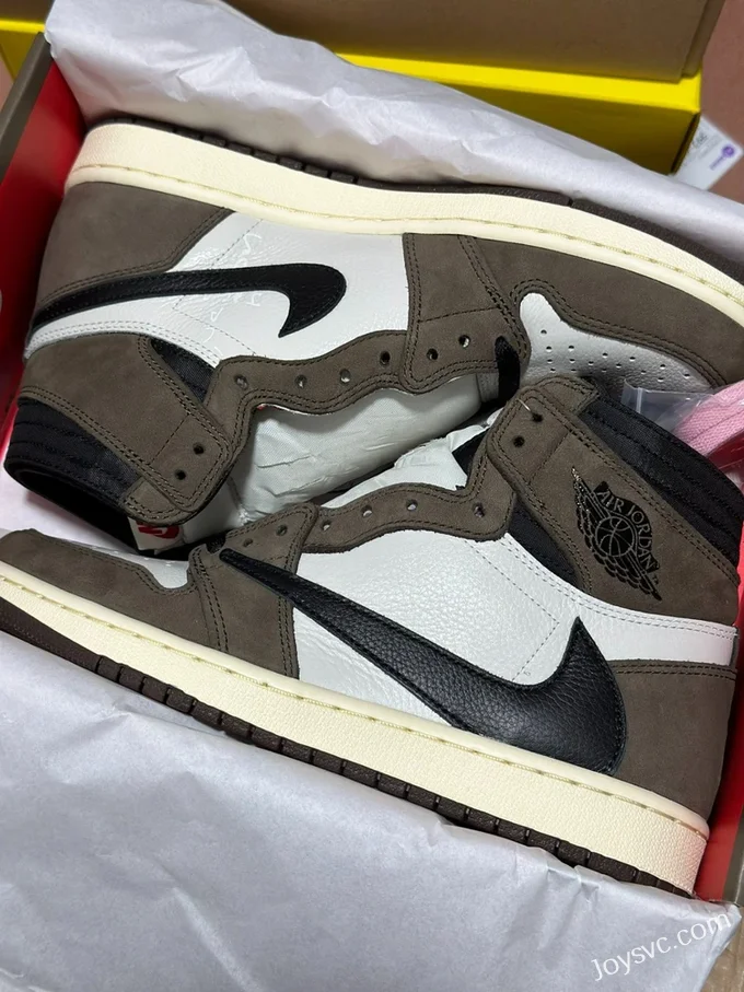 LJR AJ1 High Travis Scott Brown