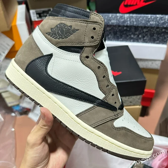 LJR AJ1 High Travis Scott Brown